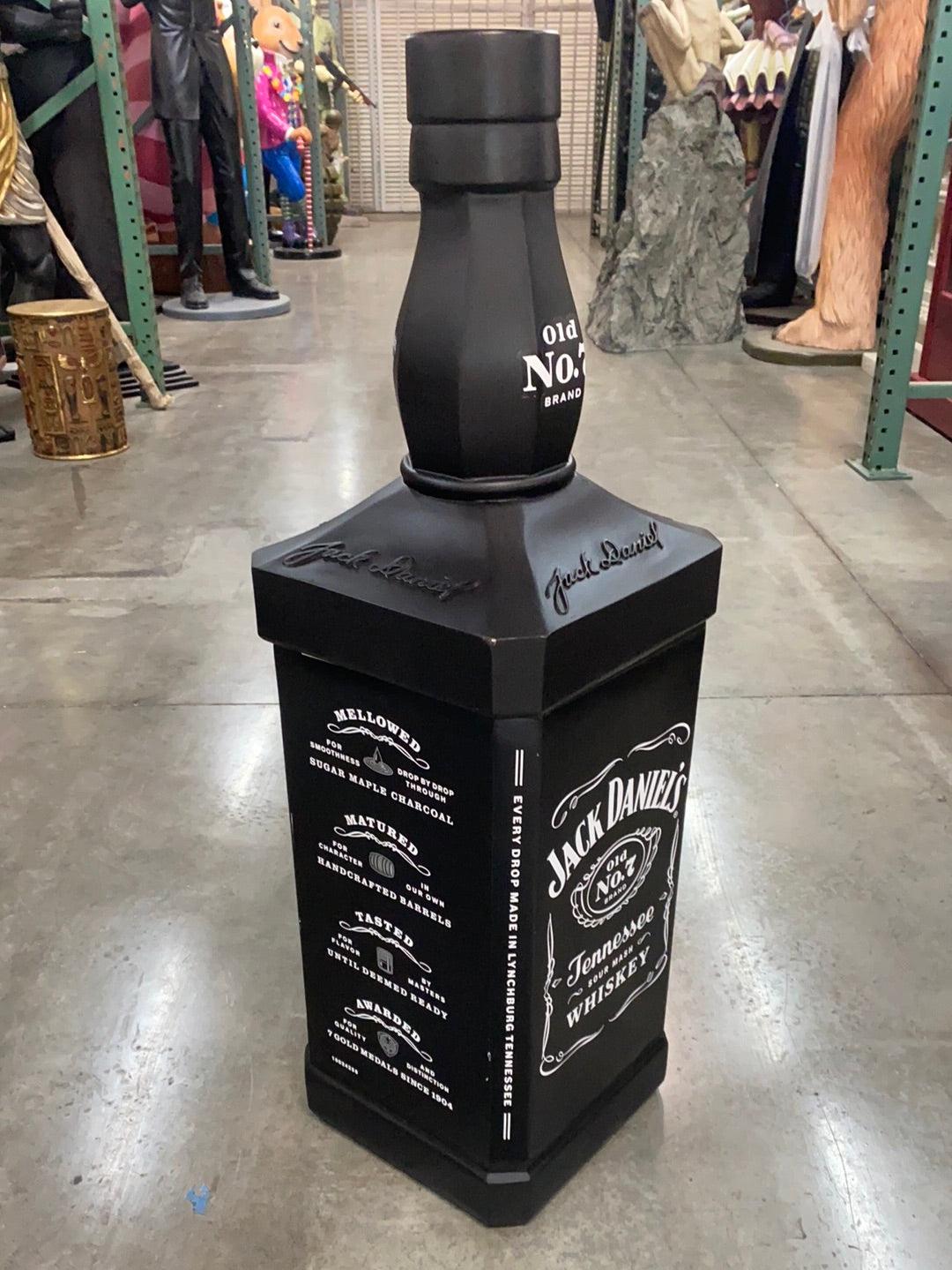 Jack Daniels Bottle Over Sized Statue - LM Treasures Prop Rentals 