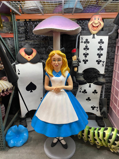 Single Playing Card Statue