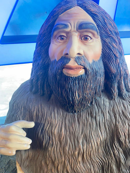 Cave Man 3 Statue Life Size - LM Treasures Prop Rentals 