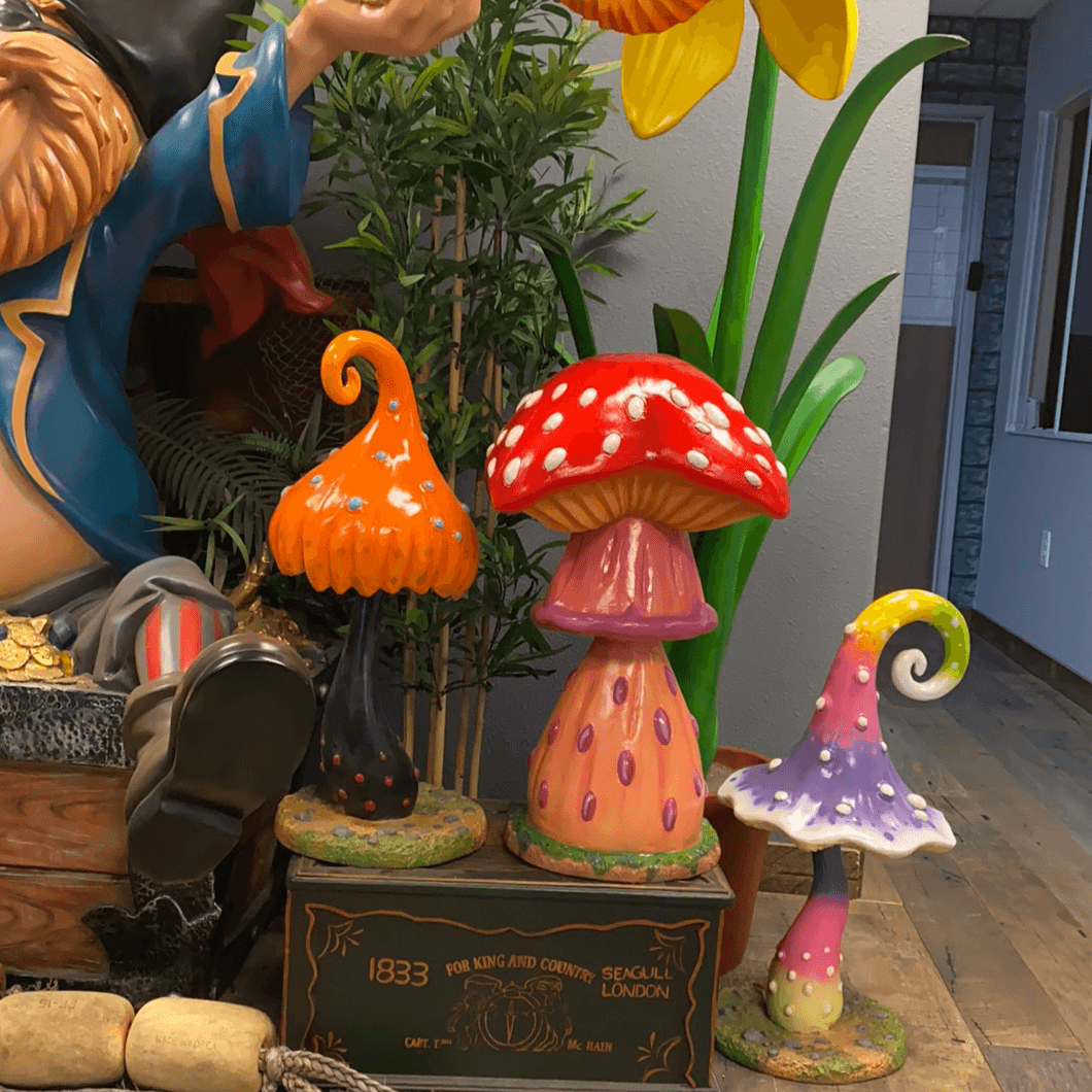 Small Poison Mushroom Statue