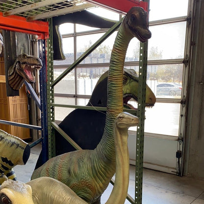 Baby Brachiosaurus Dinosaur Statue
