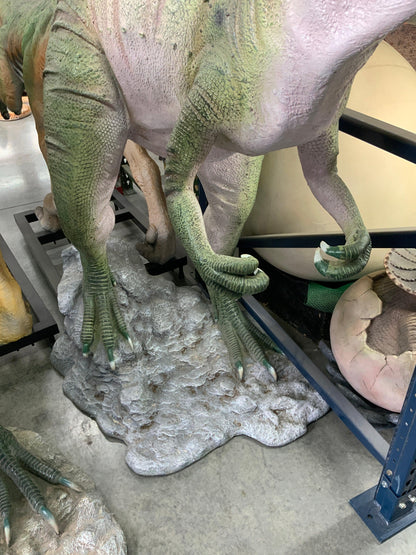 Allosaurus Dinosaur Life Size Statue - LM Treasures Prop Rentals 