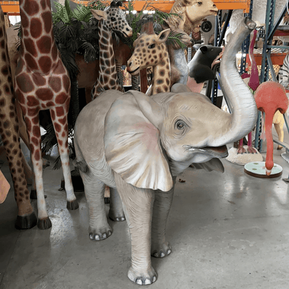 Standing Elephant Statue