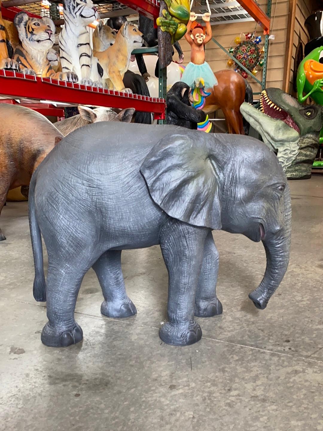 Small Elephant Statue - LM Treasures Prop Rentals 