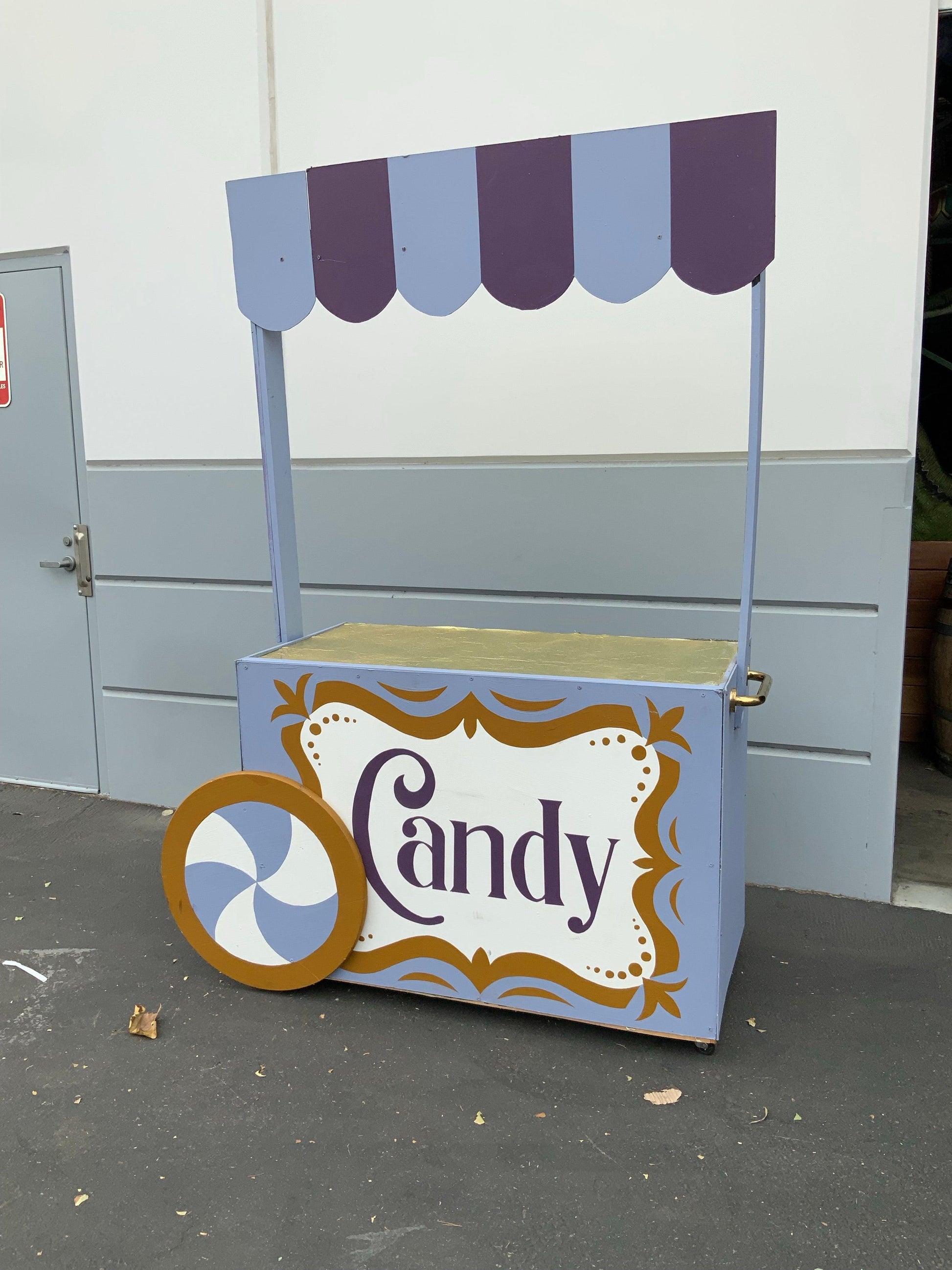 Wonka Candy Cart - LM Treasures Prop Rentals 