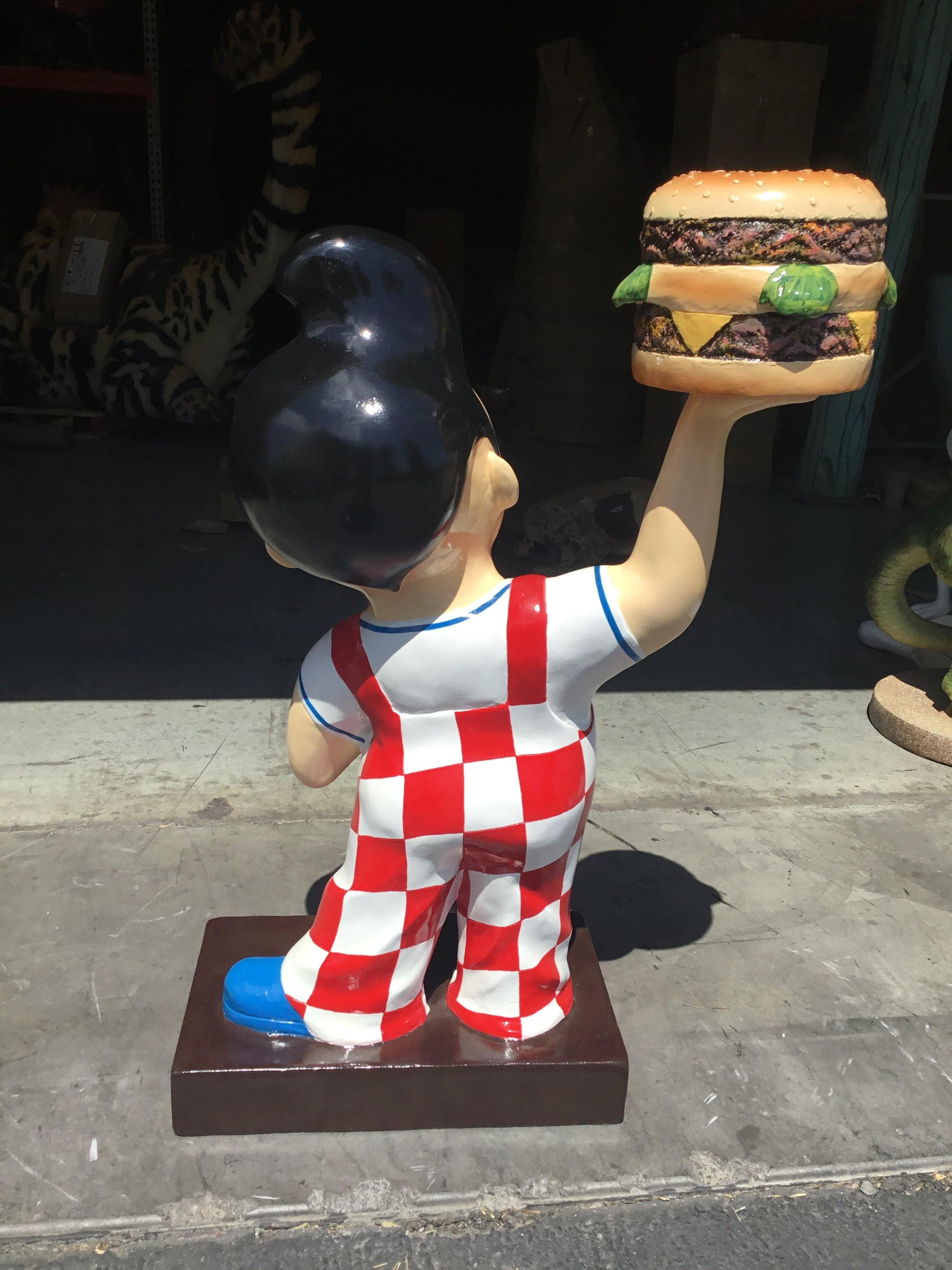 Russet Burbank Burger Miniature Statue-