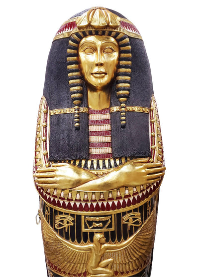 Egyptian Sarcophagus Queen Nefertiti Life Size Statue