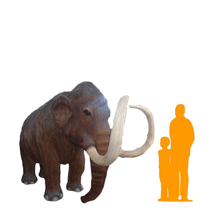 Mammoth Life Size Statue - LM Treasures Prop Rentals 