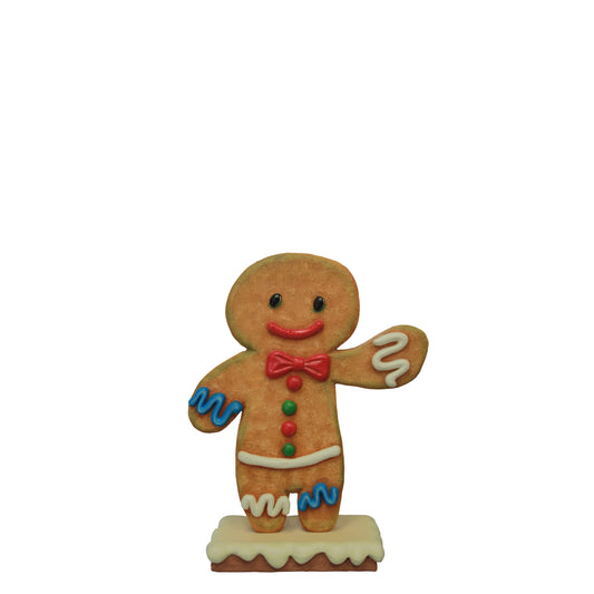 Large Gingerbread Boy Statue - LM Treasures Prop Rentals 