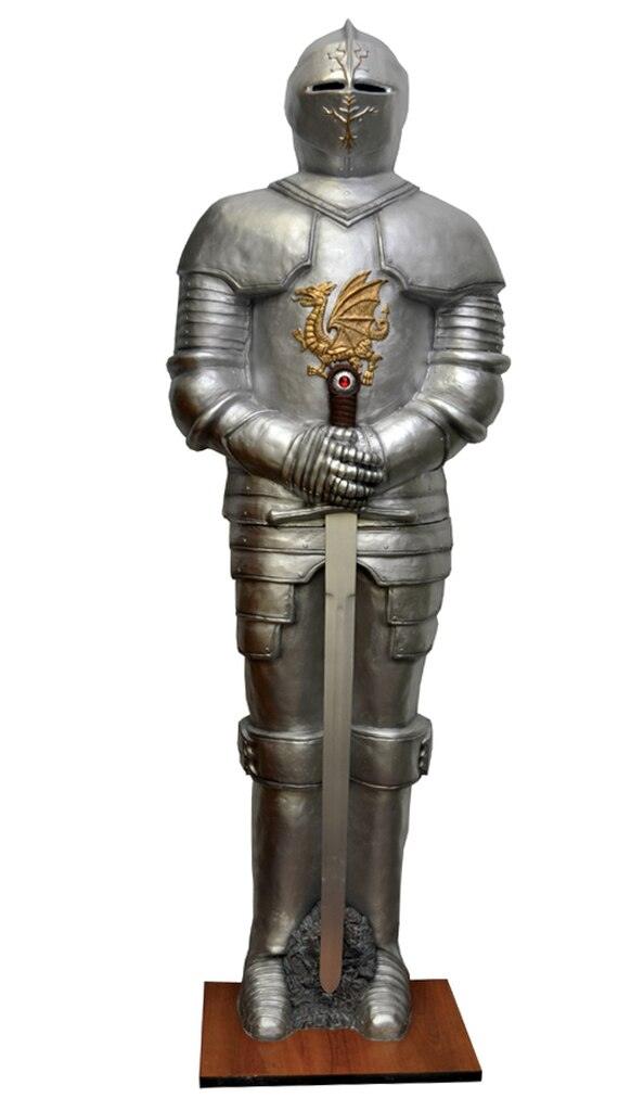 Knight Life Size Mythical Half Foam Prop Decor Resin Statue - LM Treasures Prop Rentals 